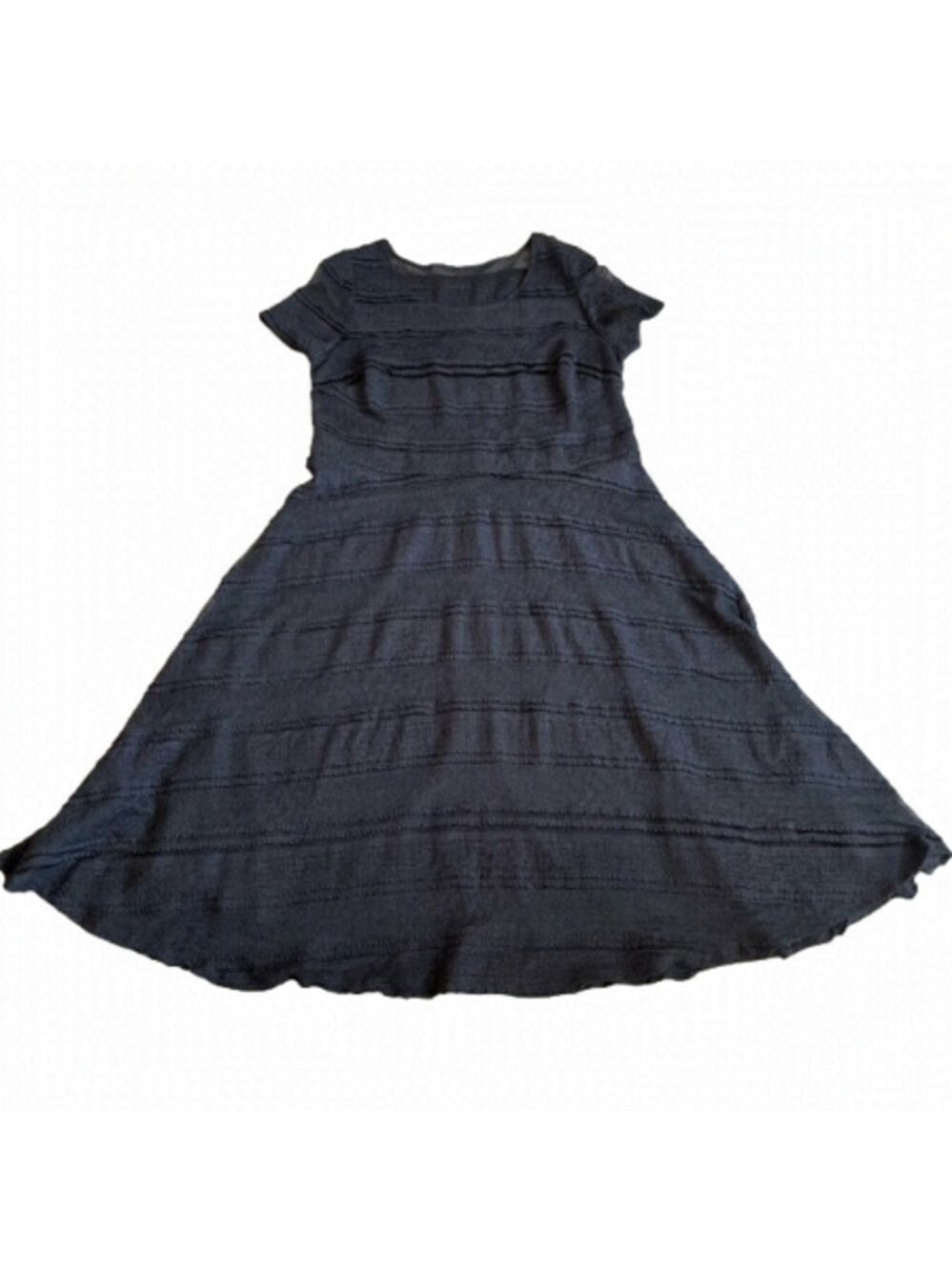 ADDITION ELLE - Michel Studio Plus Size 14 black stretch lace midi dress